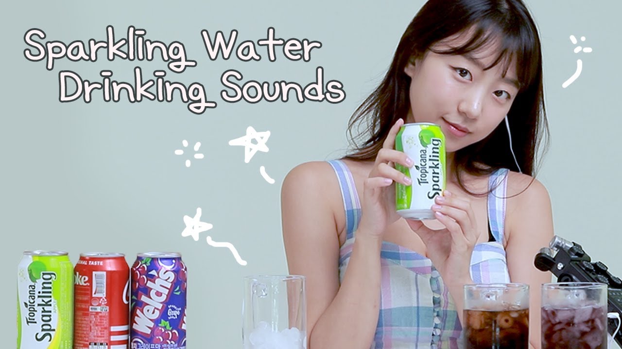 起泡水的声音ASMR ? SPARKLING WATER SOUNDS-助眠云视听